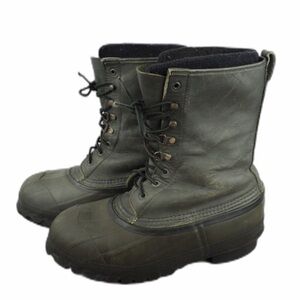 LaCrosse mens sz 8 insulated green duck boots